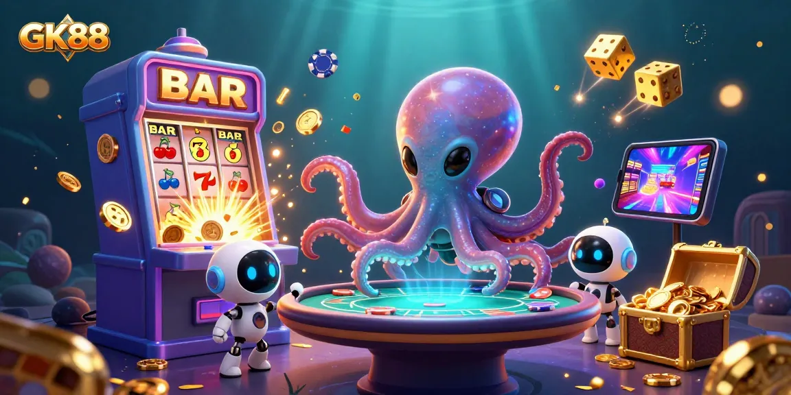 Join the thrill at GK88 Casino with an exciting alien poker adventure!