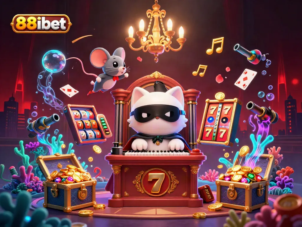 Experience thrilling gameplay at 88ibet with captivating elements and rich graphics in a vibrant casino scene.