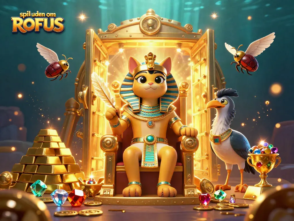 Experience exhilarating gaming at spil uden om ROFUS with vibrant treasures in dynamic casino scenes.