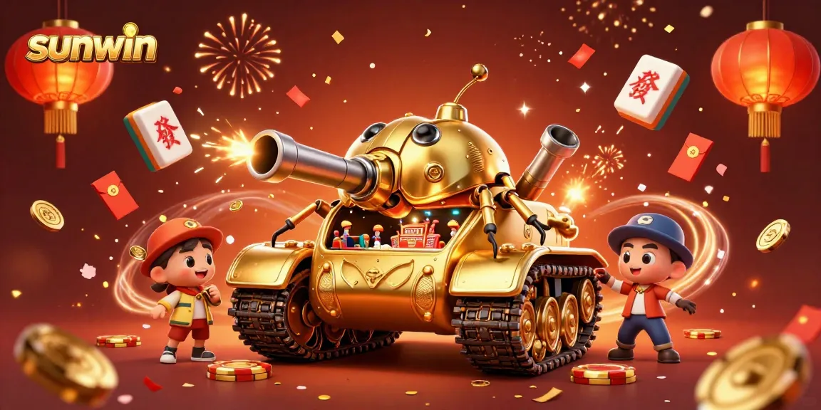 Experience thrilling wins at sunwin's vibrant casino inside a golden beetle tank.