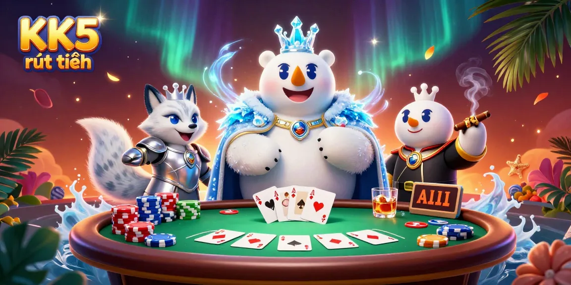 Experience thrilling KK5 rút tiền gameplay with engaging casino elements and vibrant action.